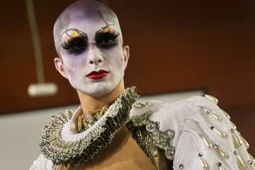  Grimassira Maeva abrirá una gala Drag Queen con dieciséis participantes (Foto TA)